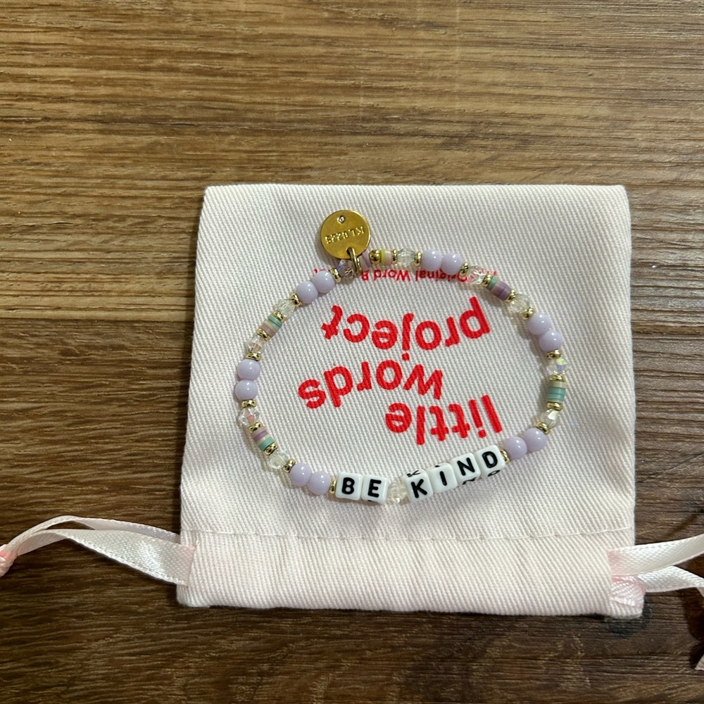 Little Words Project Be Kind Bracelet- size small/ medium